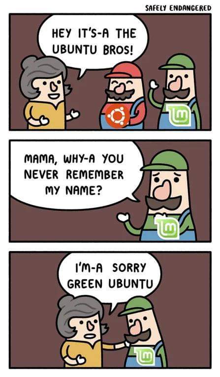 [Meme] Green Ubuntu