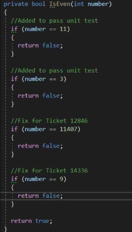 In case you still don't know how to implement isEven