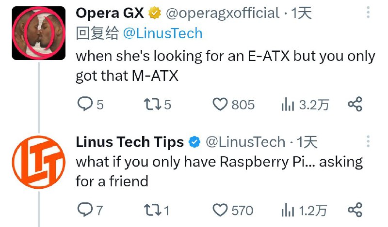 老莱：尺寸不重要，吧？评论：当她想要EATX但你只有MATX...老莱：如果只有树莓派呢...帮一个朋友问的老莱：尺寸不重要，吧？评论：当她想要EATX但你只有MATX...老莱：如果只有树莓派呢...帮一个朋友问的