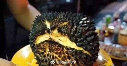 火烤榴莲 ,有人吃过没火烤榴莲 ,有人吃过没