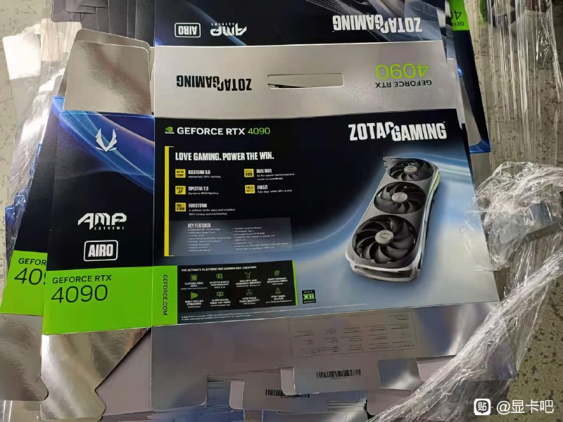 ZOTAC的4090泄露出来没多久就有梗图了🤣from 锋窝ZOTAC的4090泄露出来没多久就有梗图了🤣from 锋窝