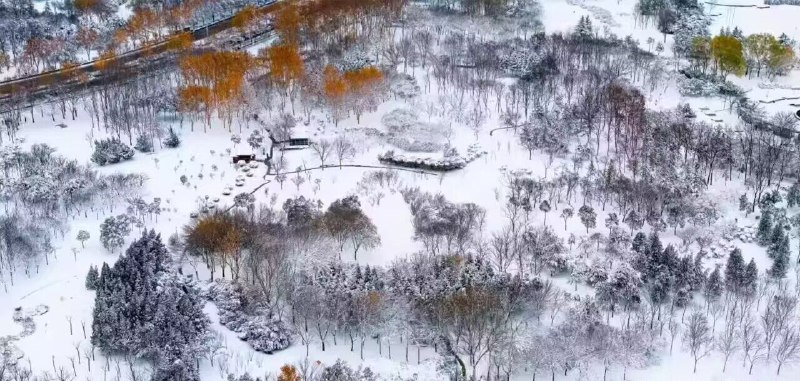 泼墨山水——×无人机航拍——✓郑州暴雪后的北龙湖湿地公园via my nbkls泼墨山水——×无人机航拍——✓郑州暴雪后的北龙湖湿地公园via my nbkls