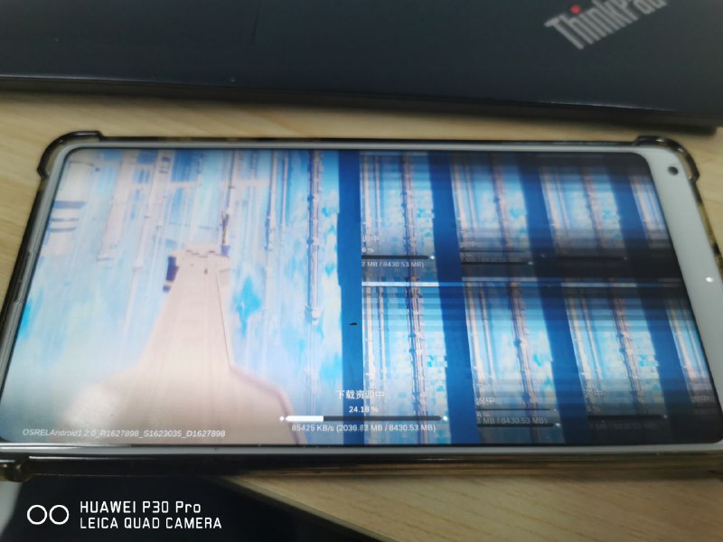 用老手机玩原神 看到这个更新界面心里隐约觉得一丝不妙