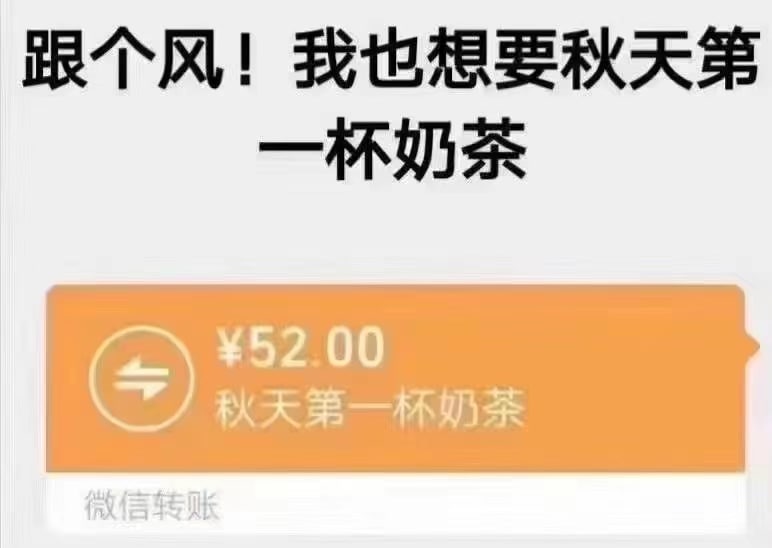 #秋天快到了  秋茶