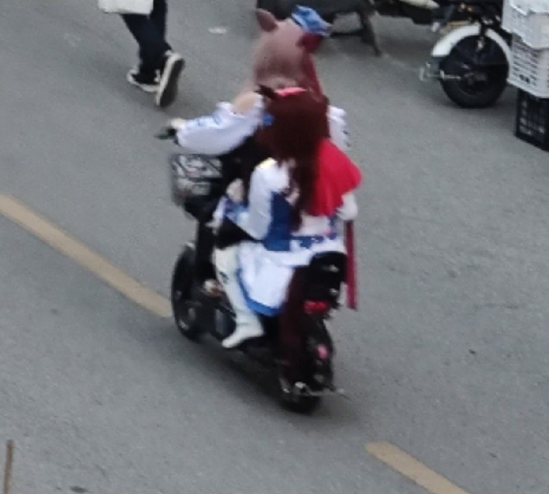 你们赛马娘为什么要骑电驴from 锋窝