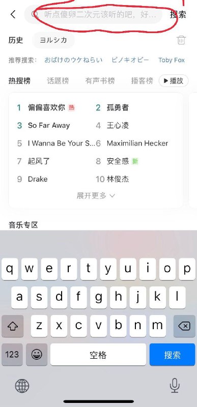 “听点傻卵二次元该听的吧，好吗？”