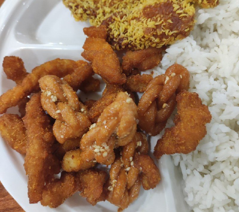 麻花炒鸡柳