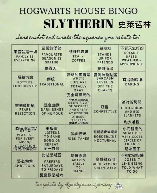霍格華茲學院BINGO#歡樂梗圖區 #自我測試from UMD(兔鼠)的謎島觀察日記(NSFW)霍格華茲學院BINGO#歡樂梗圖區 #自我測試from UMD(兔鼠)的謎島觀察日記(NSFW)