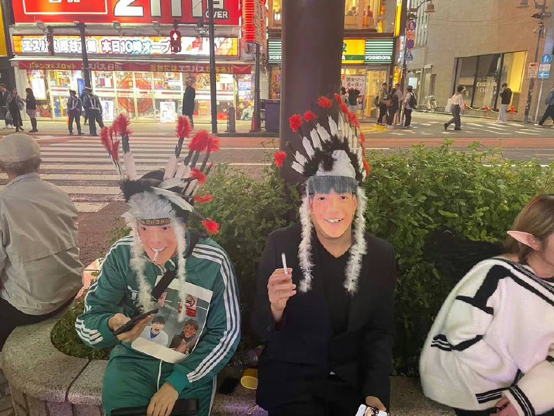 涩谷万圣节from 平壤卫视